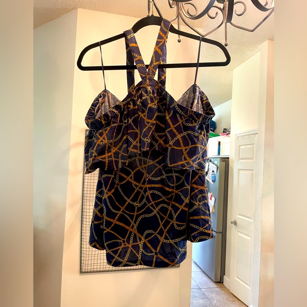 Cute and fun new with tags Michael Kors Size M top